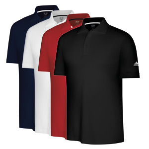 Adidas ClimaLite Cotton Stretch Pique Polo