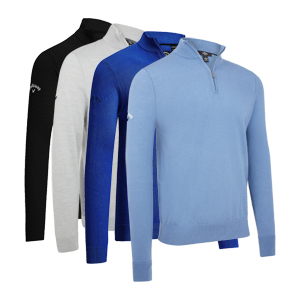 Callaway 1/4 Zipped Merino Sweater